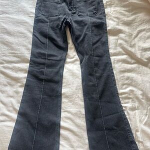 Abercrombie Kids Charcoal Flare Jeans